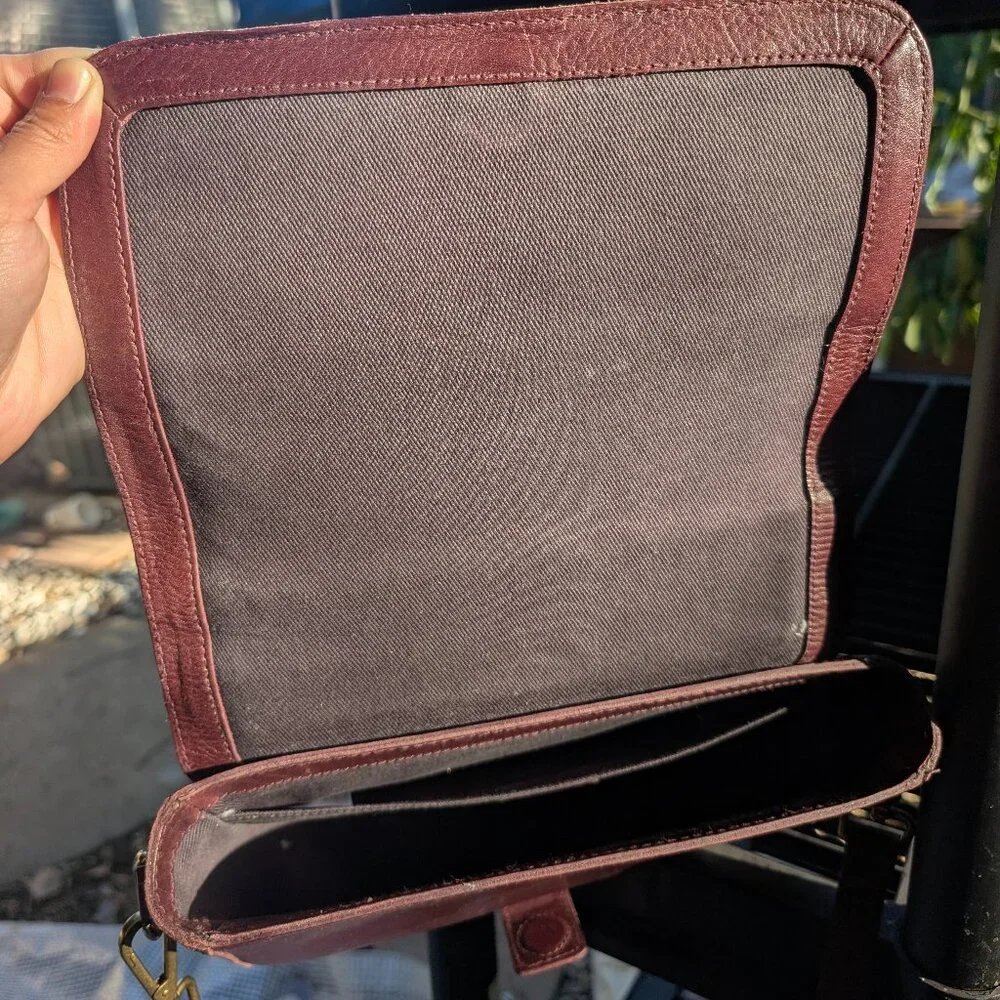 Madewell burgundy crossbody